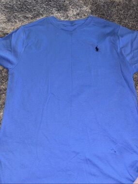 Polo by Ralph Lauren Short Sleeve Crew Tee in Periwinkle Blue